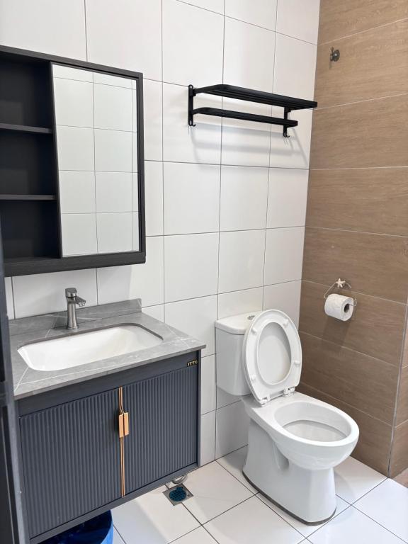 Koupelna v ubytování French Style Comfy Homestay Alor Setar 现代极简法式温馨民宿