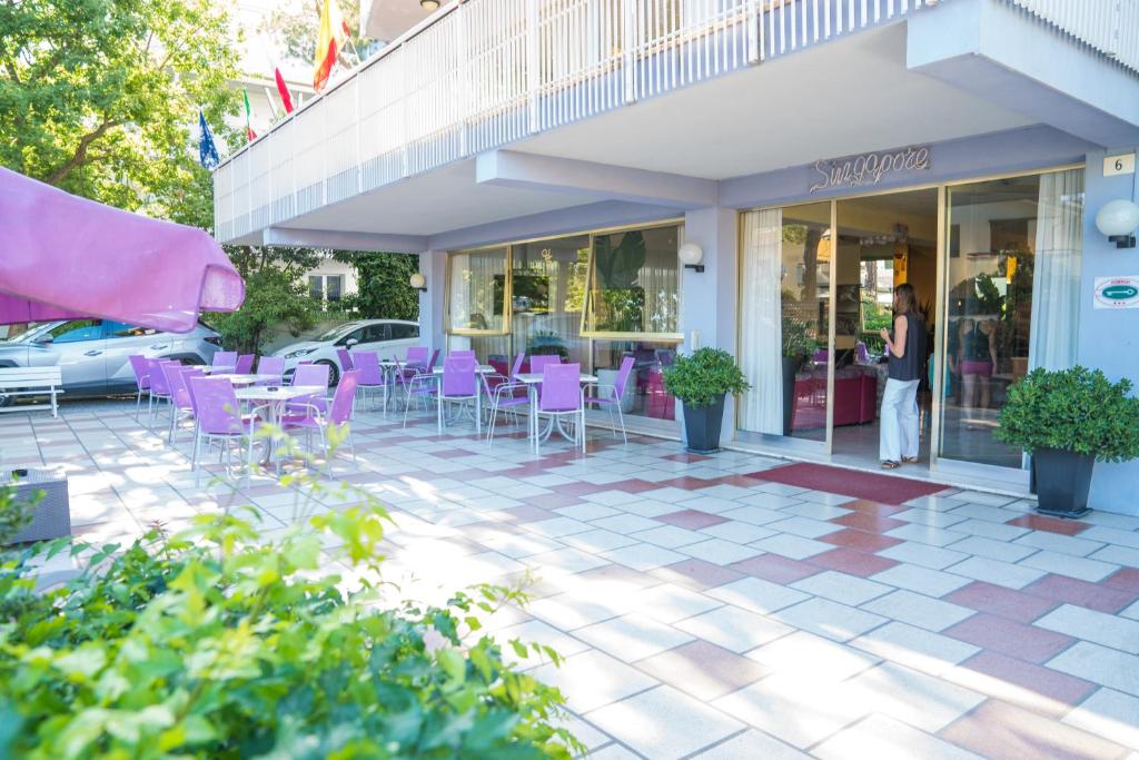 Budynek, w którym mieści się hotel