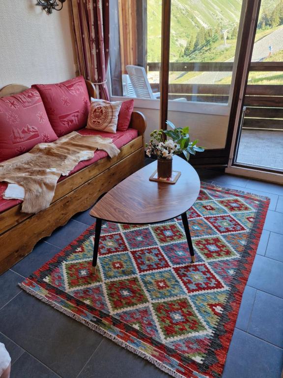 Posezení v ubytování Le Mazot - Avoriaz
