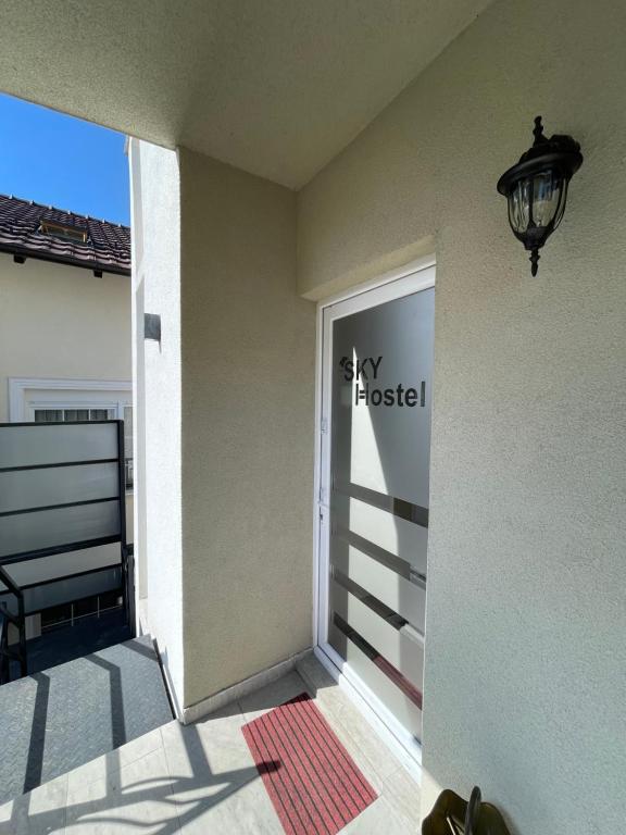 Balkón nebo terasa v ubytování Sky Hostel