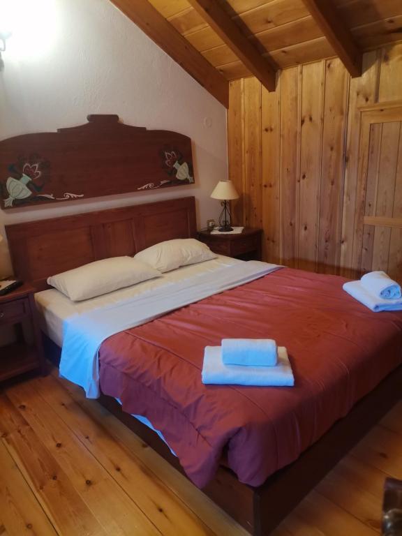 Cama o camas de una habitación en Konstantinou & Elenis