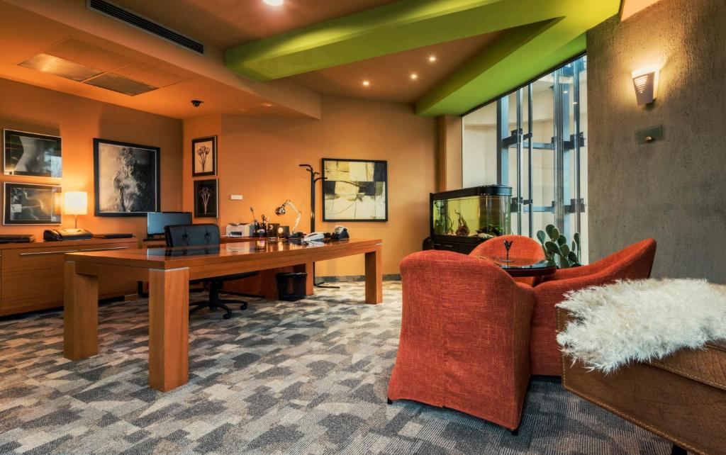 Posezení v ubytování Hotel Arka