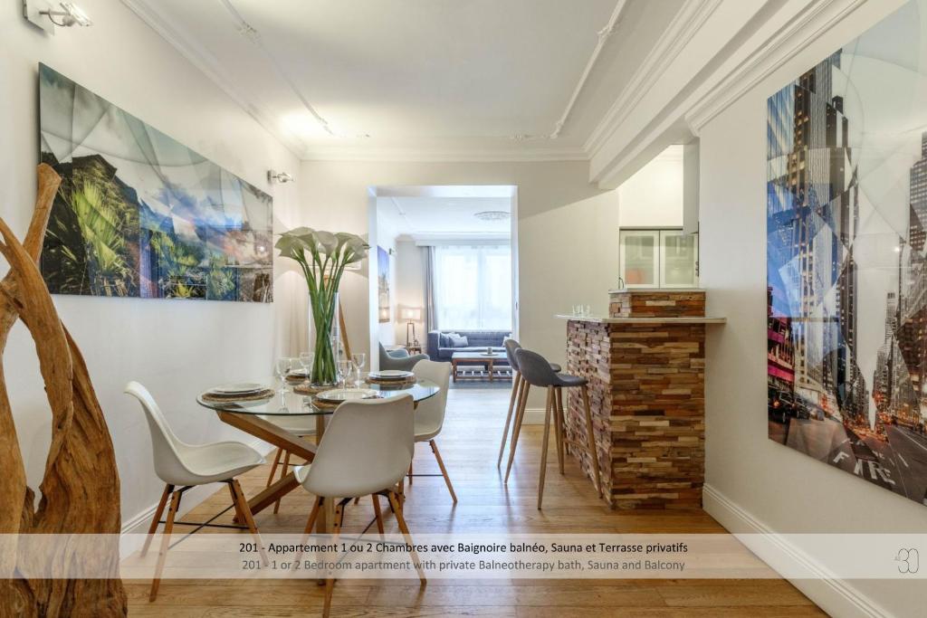 
One or Two bedroom Apartment with Spa Bath, Sauna and Terrace
