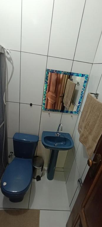 Koupelna v ubytování Villa sonhos
