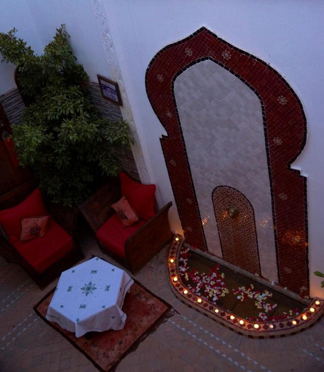 Posezení v ubytování Samira Riads & Spa