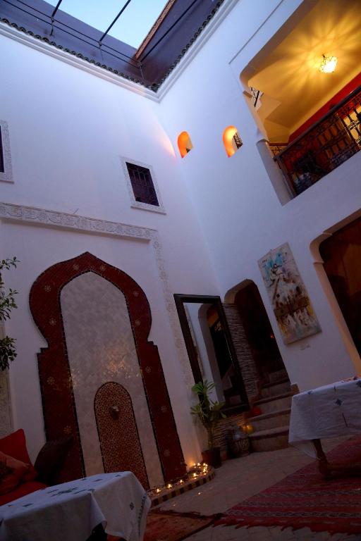 Posezení v ubytování Samira Riads & Spa