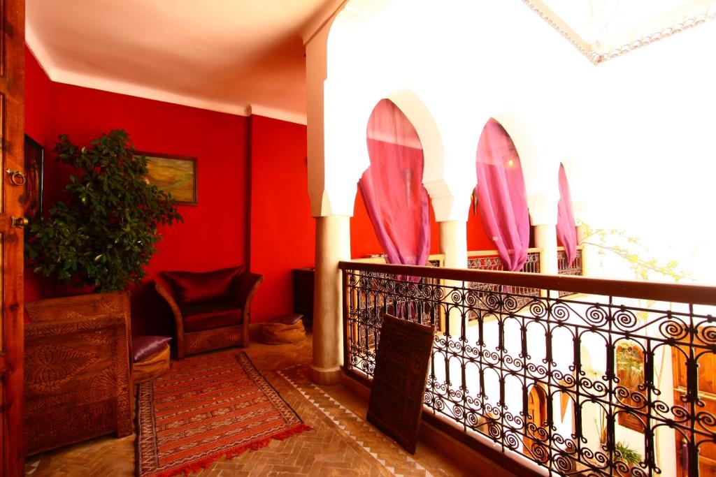 Posezení v ubytování Samira Riads & Spa