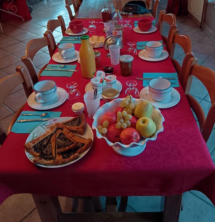 Jídlo v bed and breakfast nebo okolí