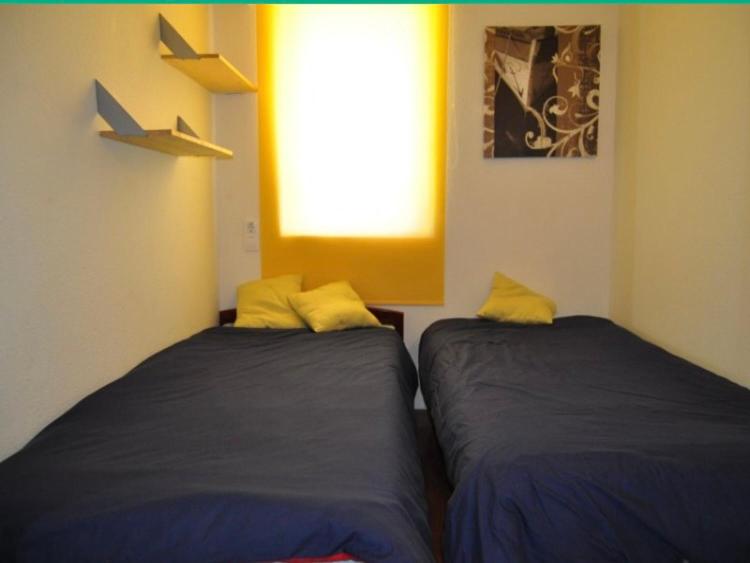 Postel nebo postele na pokoji v ubytování Apartamento amplio y bien situado en Formigal