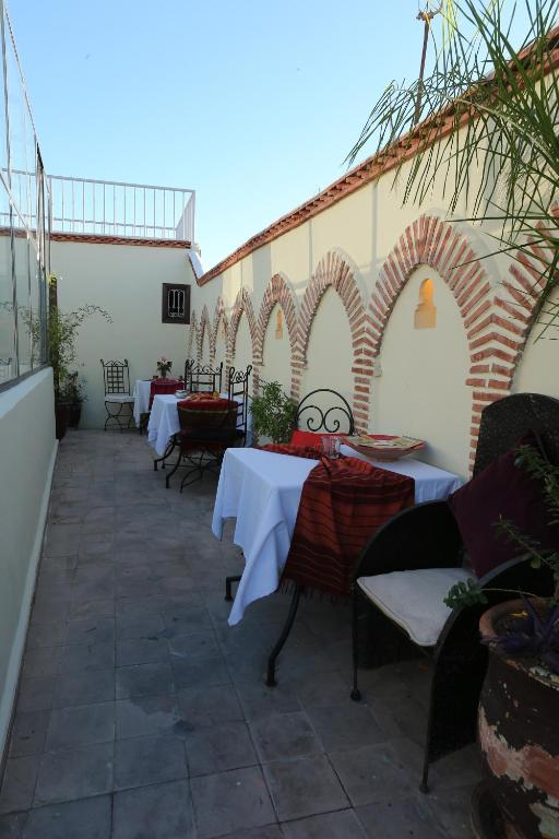 Balkón nebo terasa v ubytování Samira Riads & Spa