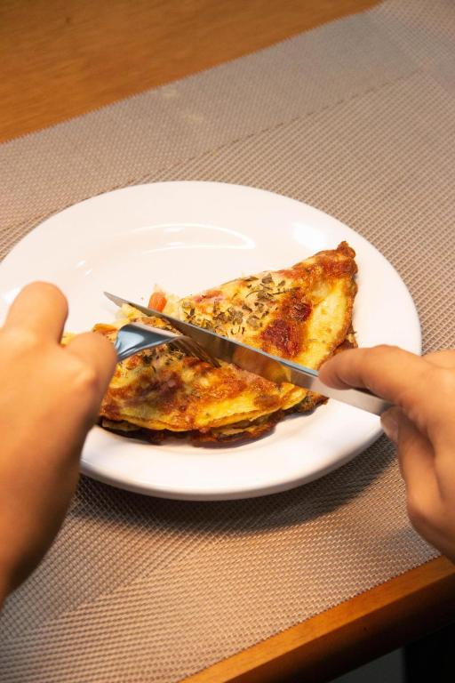 Jídlo v aparthotelu nebo okolí