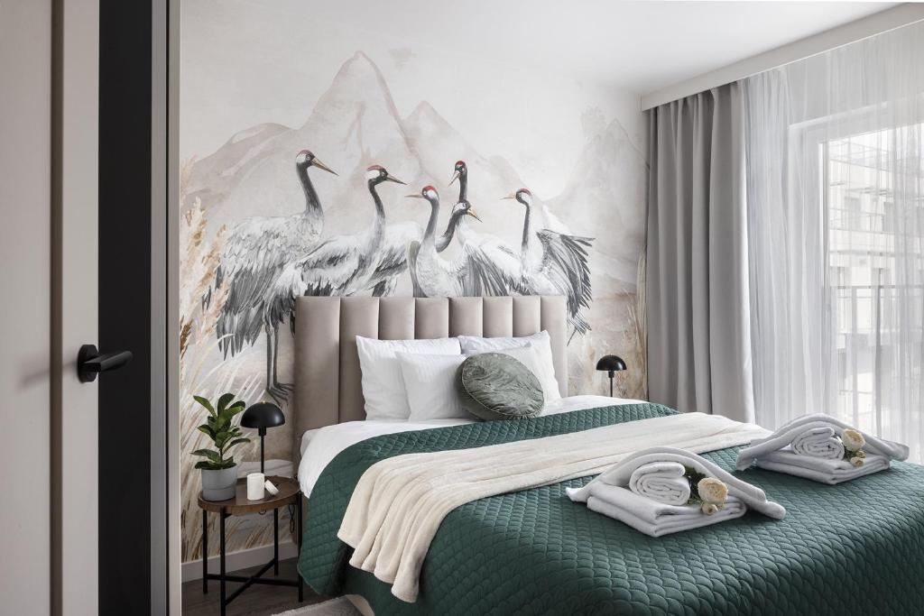 NEW #Madalińskiego57 - city center, new bulding, 2 bedrooms, 2x double beds and a fold-out sofa, separate kitchen, air conditioning, balcony, underground parking, self check in 24h, internet, Netflix, coffee machine, washing machine,1 km to the railway - 12