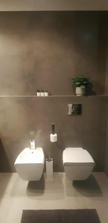 Kúpeľňa v ubytovaní Luxury PRIMA Apartment City Nowy Świat