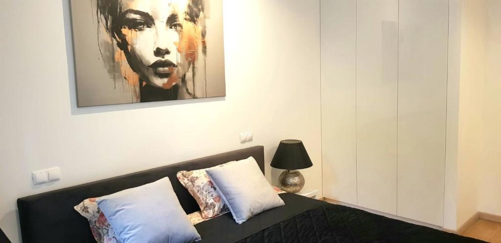 Posteľ alebo postele v izbe v ubytovaní Luxury PRIMA Apartment City Nowy Świat