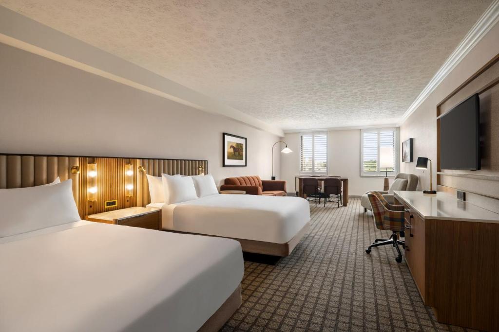 Crowne Plaza Louisville Airport Expo Ctr, an IHG Hotel - Chambre Queen Premium Avec Deux Lits Queen