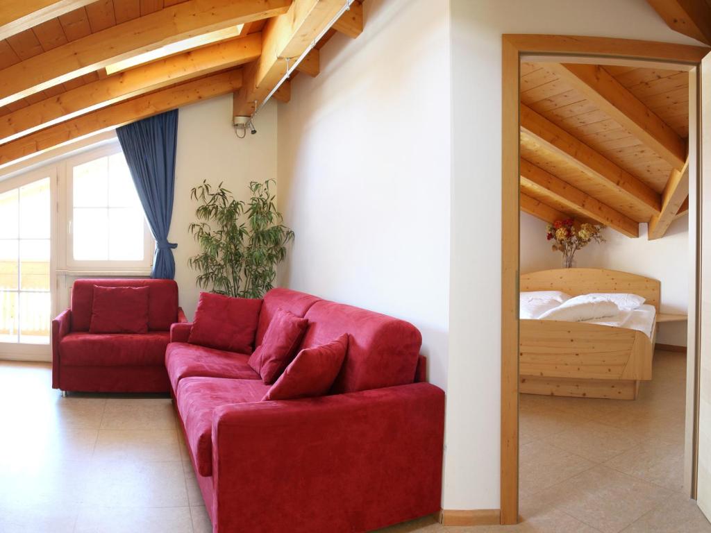 Posezení v ubytování Residence Sonneck