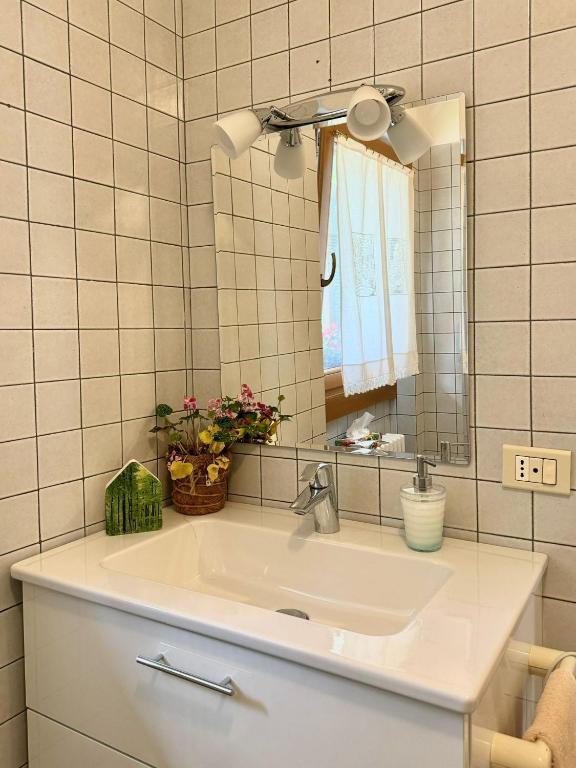 Koupelna v ubytování B&B il Ciliegio di Maura