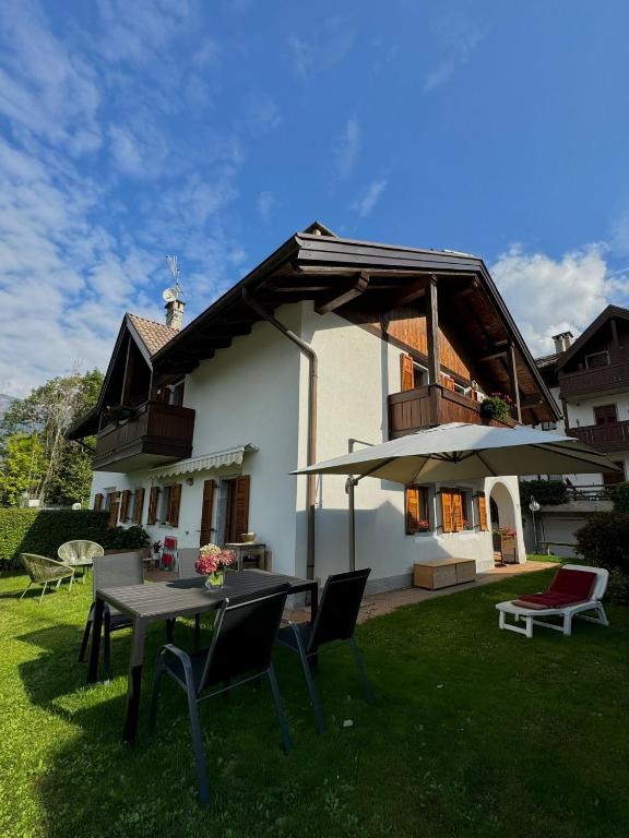 Budova, kde se bed and breakfast nachází