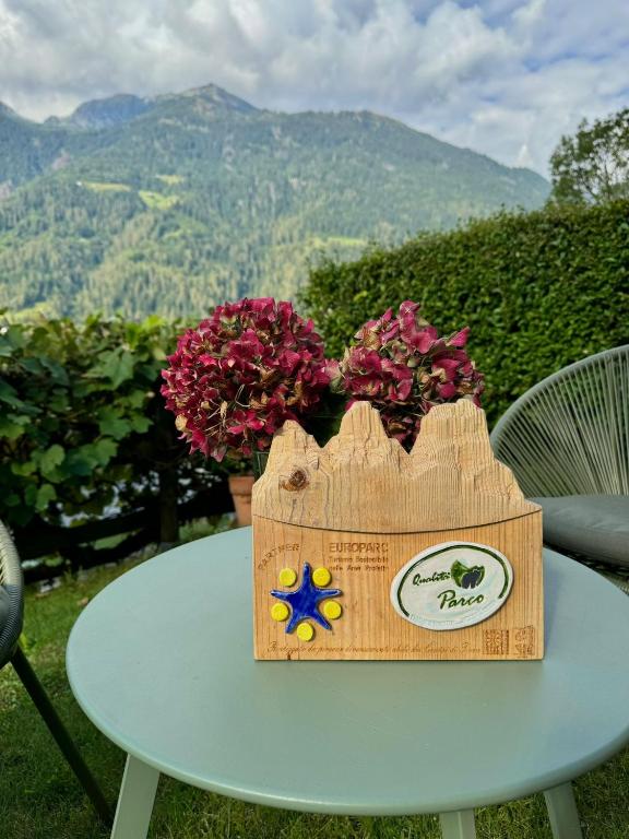 Nespecifikovaný výhled na hory nebo výhled na hory při pohledu z bed and breakfast