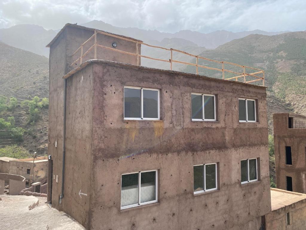 Nespecifikovaný výhled na hory nebo výhled na hory při pohledu z apartmánu