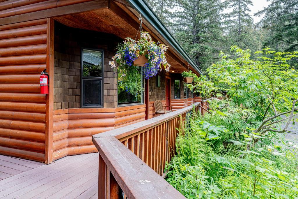Zahrada ubytování Steller Inn