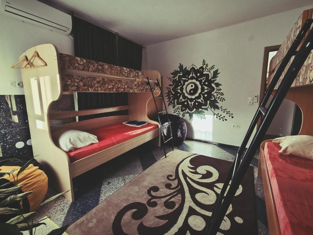 Postel nebo postele na pokoji v ubytování Hostel Backpackers
