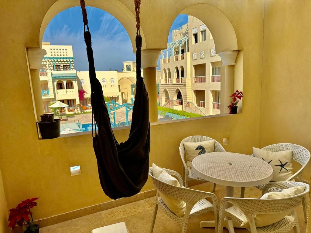 Balkón nebo terasa v ubytování Gouna Luxuy Condo Hotel