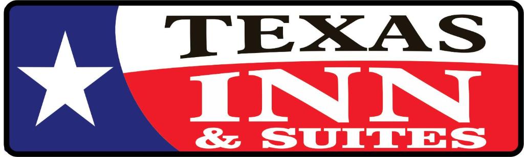 logotipo para la posada y las suites en Texas Inn & Suites en La Joya