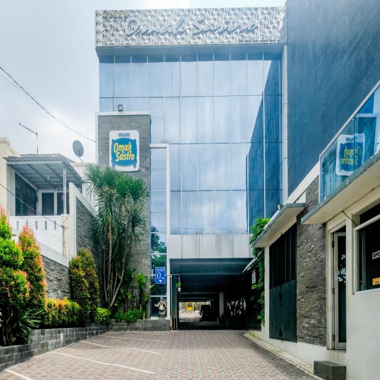 Budova, kde se hotel nachází