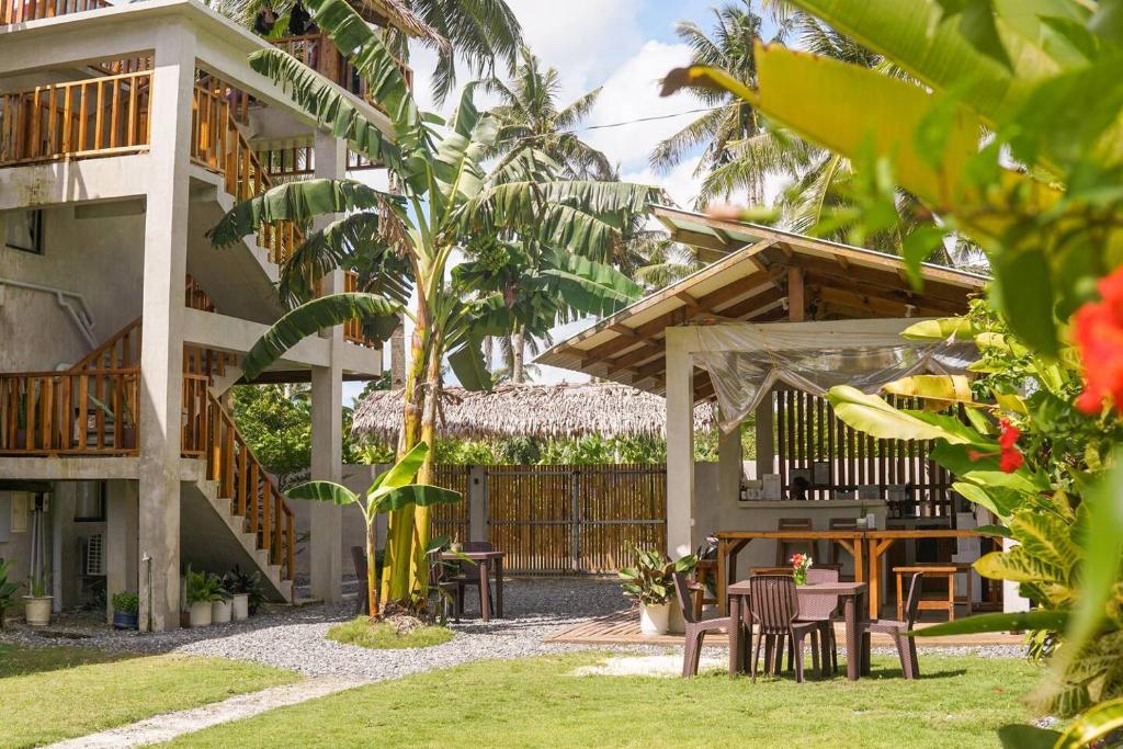 Zahrada ubytování Diwa Siargao Eco-House