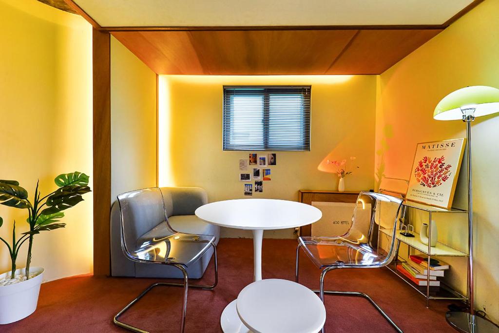 Posezení v ubytování ADO hotel