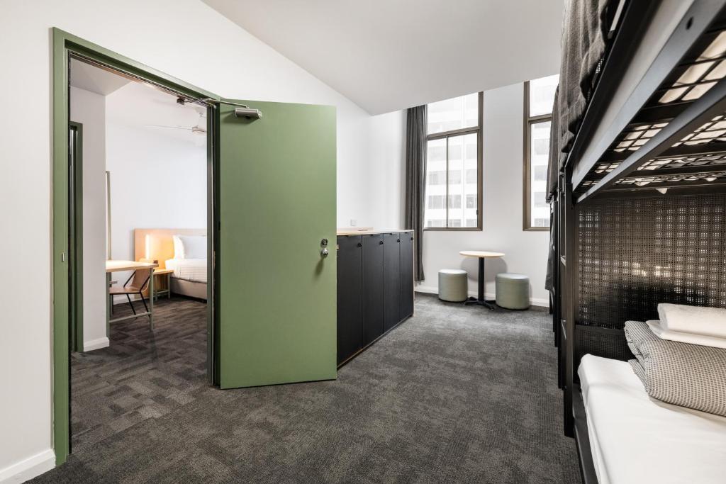 YHA Sydney Centralにあるシーティングエリア