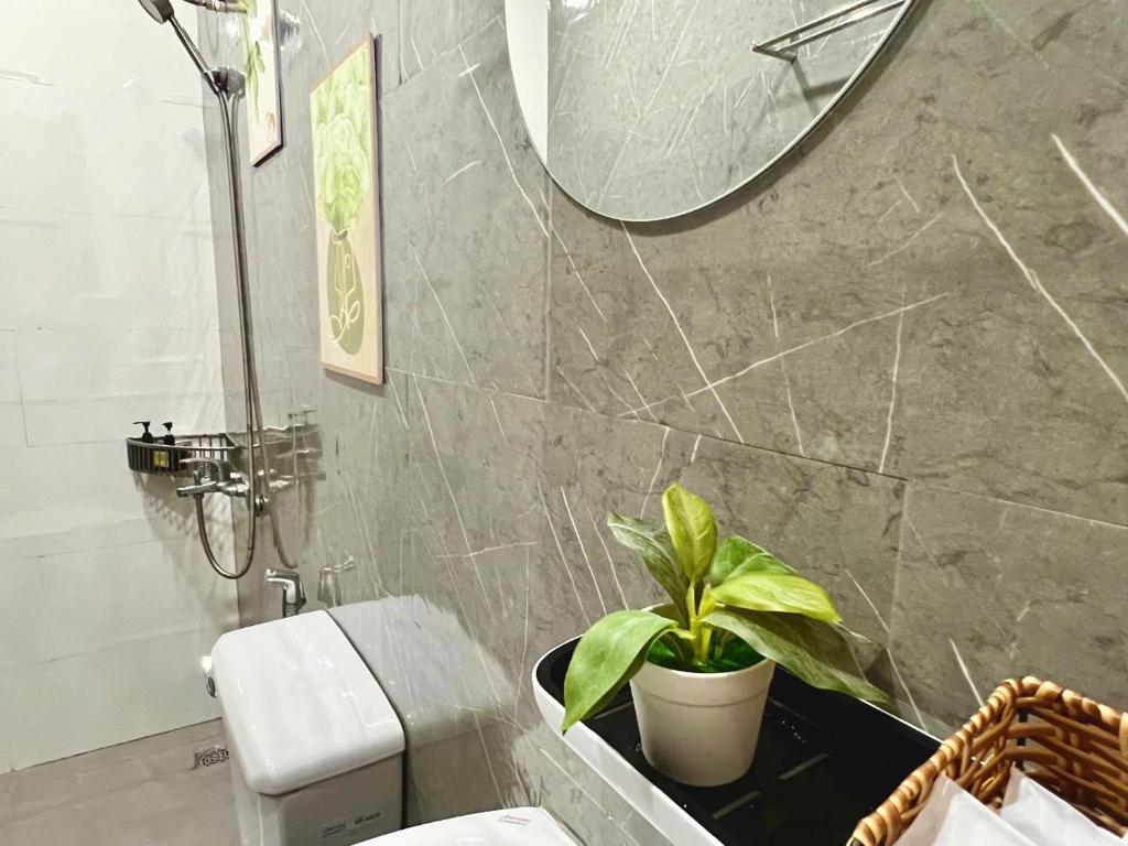Kúpeľňa v ubytovaní Jasmine Hotel