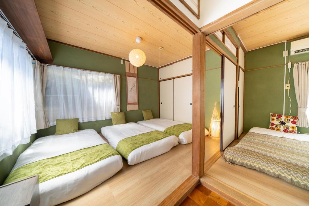 Una cama o camas en una habitación de 広尾駅徒歩2分 渋谷 六本木 表参道エリア 8宿泊可能 一棟貸切