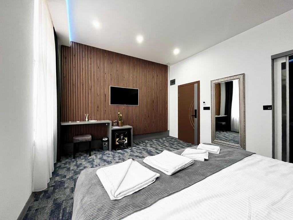 TV a/nebo společenská místnost v ubytování Residence Inn Orijent