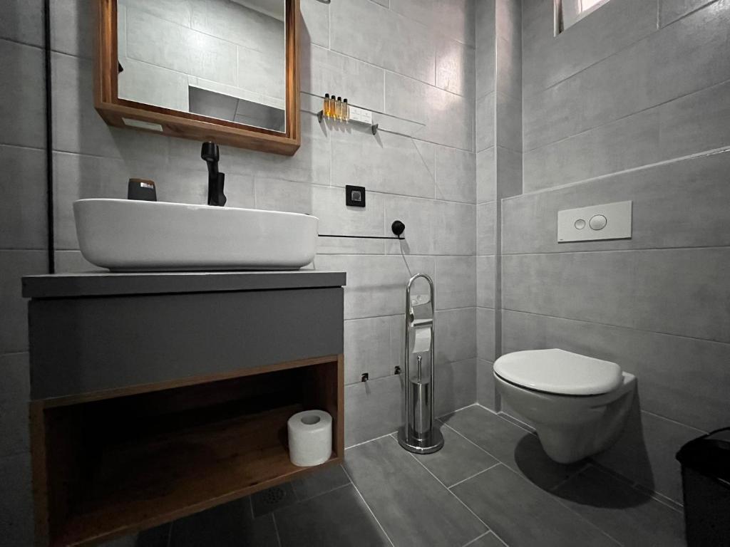 Koupelna v ubytování Residence Inn Orijent