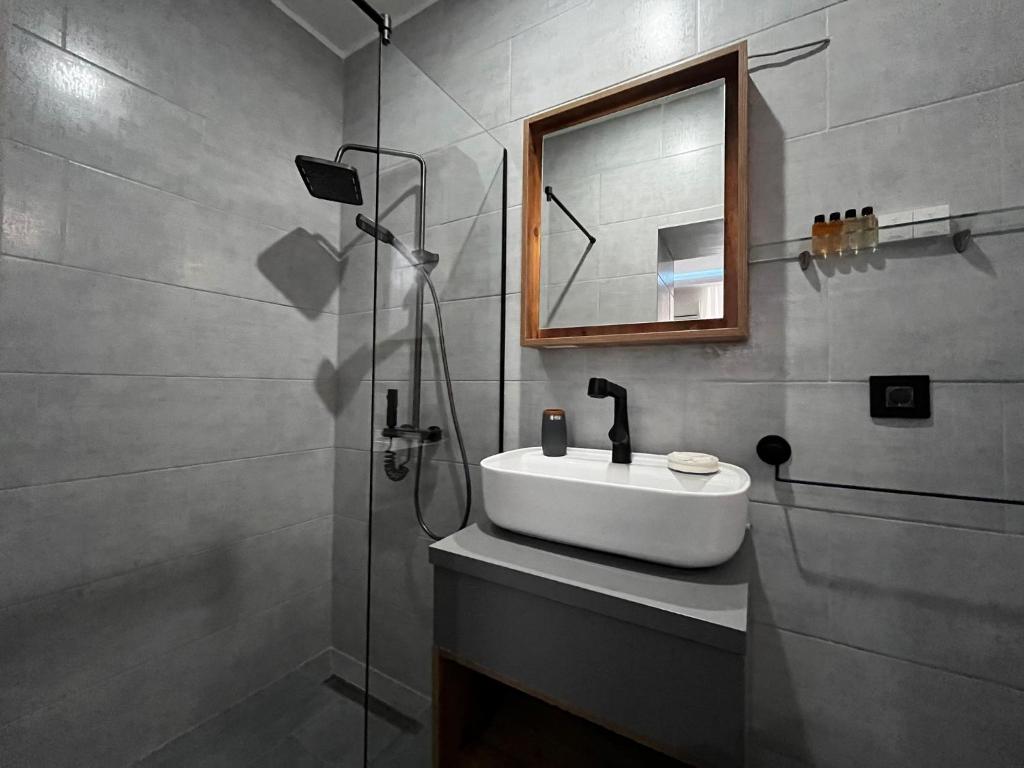 Koupelna v ubytování Residence Inn Orijent