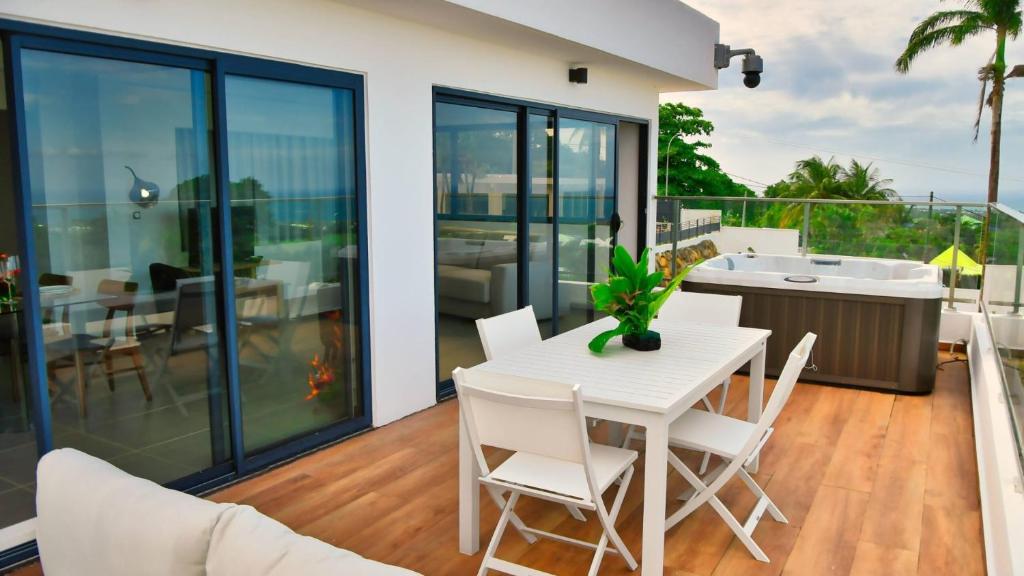 Balkón nebo terasa v ubytování Le Gaetana Hotel
