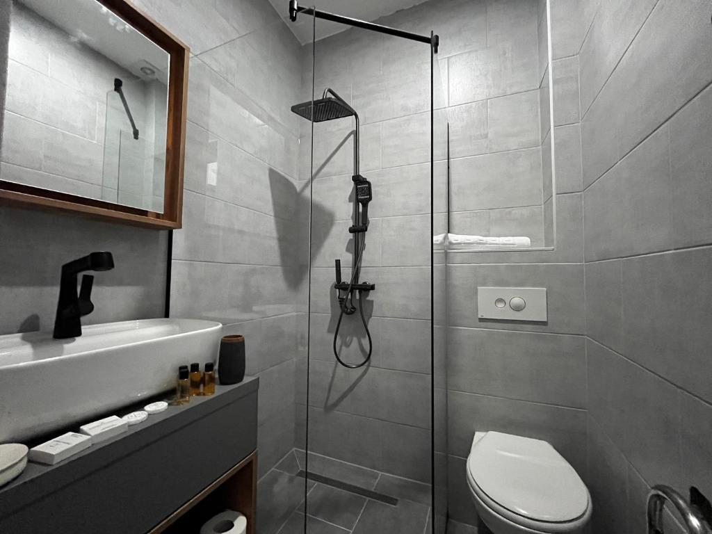 Koupelna v ubytování Residence Inn Orijent