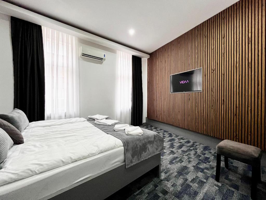 Postel nebo postele na pokoji v ubytování Residence Inn Orijent