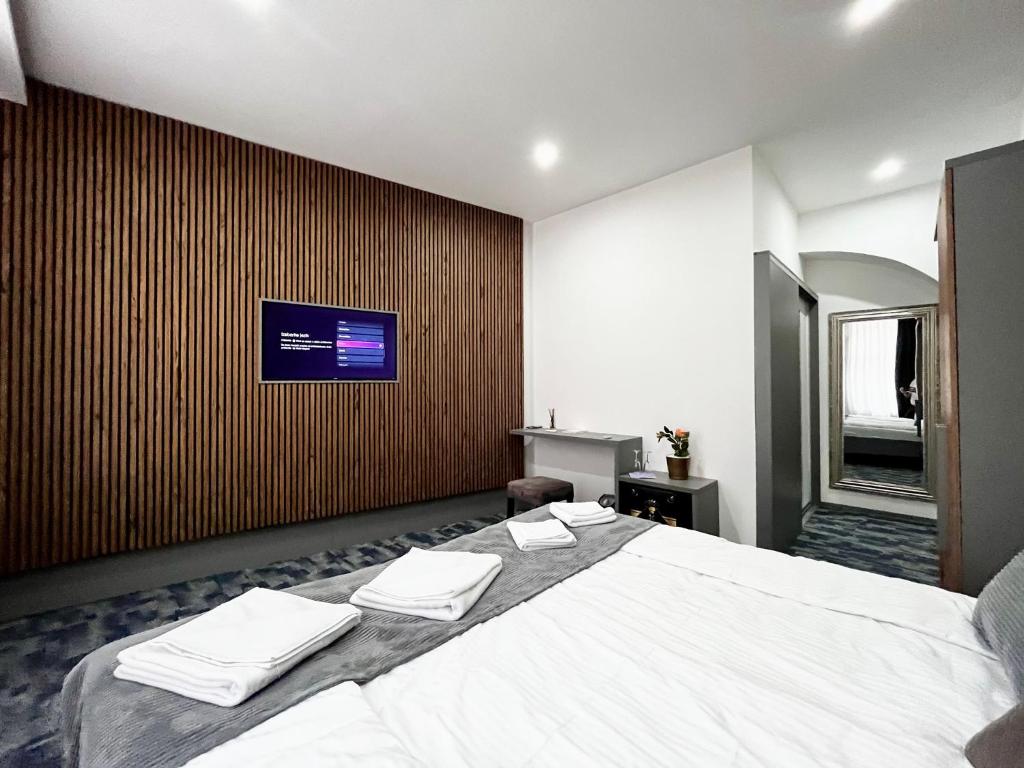 Postel nebo postele na pokoji v ubytování Residence Inn Orijent