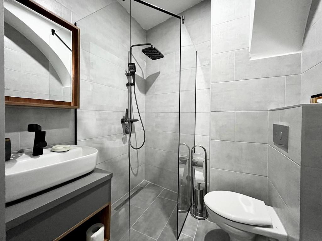 Koupelna v ubytování Residence Inn Orijent