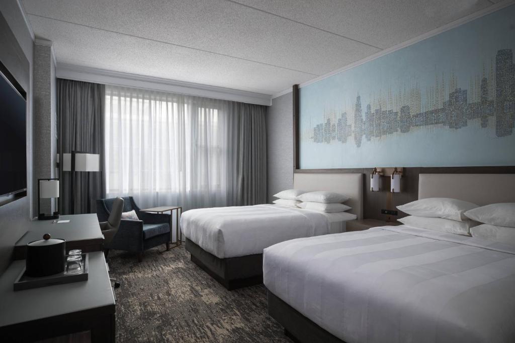 Courtyard by Marriott Chicago at Medical District-UIC - 皇后区有两张大号床