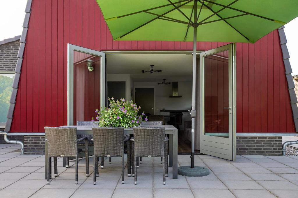 Patio nebo venkovní prostory v ubytování De Pan
