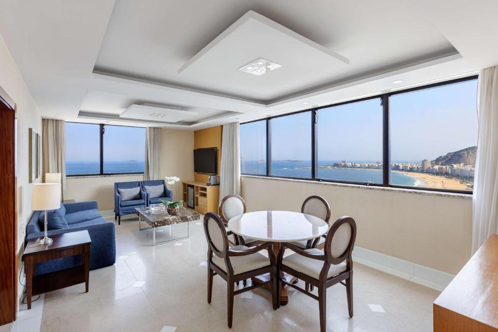 Hilton Copacabana Rio de Janeiro - Executive One-Bedroom King Suite - Ocean Front