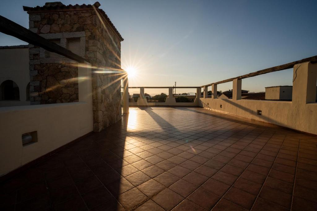 Balkón nebo terasa v ubytování Hotel Sa Pedra