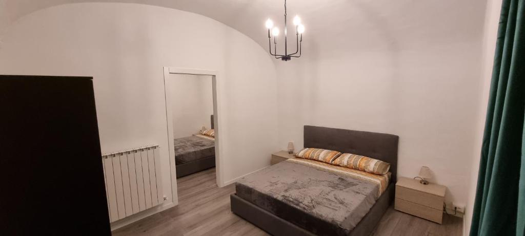 Postel nebo postele na pokoji v ubytování CasaLeaPacentro