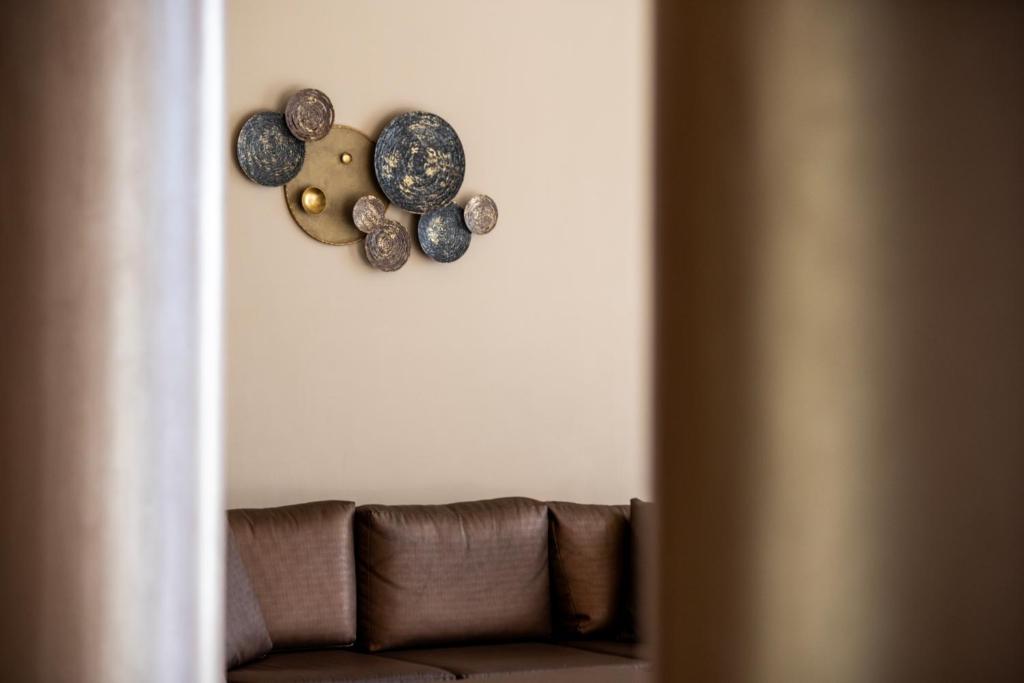 Posezení v ubytování Evia Hotel & Suites