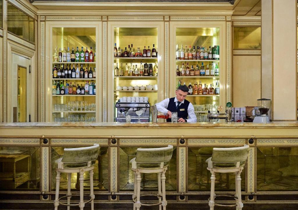 Nápoje v ubytování Hotel Bristol