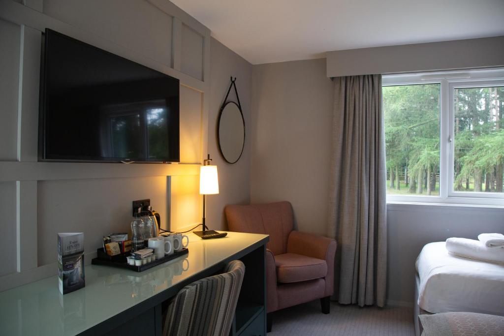 Posezení v ubytování Gretna Hall Hotel